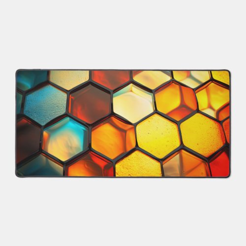 Modern Honeycomb Desk Mat