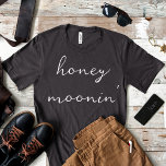 Modern Honeymoon Vibes Newlywed Engagement Bride T-Shirt<br><div class="desc">Modern Honeymoon Vibes Newlywed Engagement Bride T-Shirt</div>