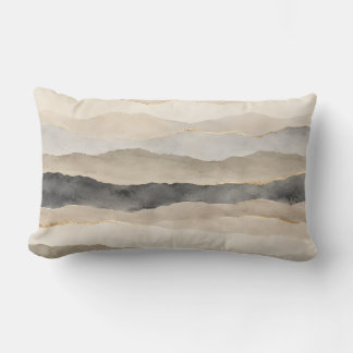 Modern Horizon Throw Pillow
