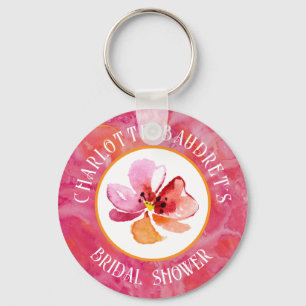 Modern Hot Color Keychain