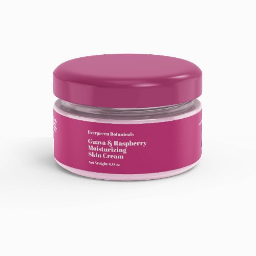 Modern hot pink cosmetics jar label 1 x 725