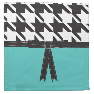 Modern Houndstooth Napkin