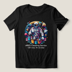 Modern House Cleaning Maid Service Housekeeping Tri-Blend Shirt