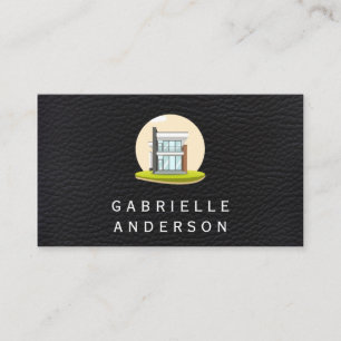 Modern House Real Estate Homes Business Card