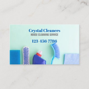 Modern Housekeeper Maid Services Housekeeping  Business Card by businesscardsdepot at Zazzle