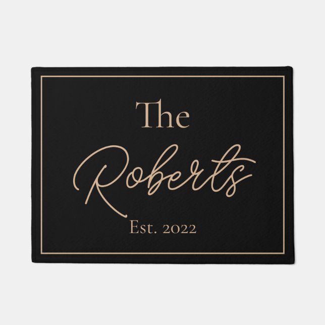 Modern Housewarming | New Home | Welcome Doormat (Front)