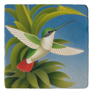 Modern Hummingbird Trivet
