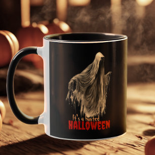 Modern Humor Gothic Horror Spooky Halloween Ghost Mug