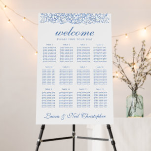 Modern Hydrangea Dusty Blue Floral Foam Board