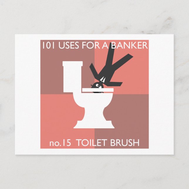 modern hygiene explained postcard (Front)