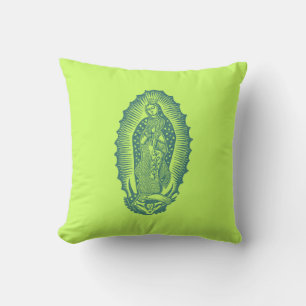 Modern Iconic Cultural Graphic Design Throw Pillow