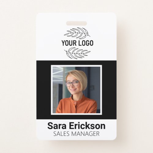 Modern ID Card Business Employee Badge