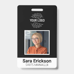 Modern ID Card Business Employee Badge