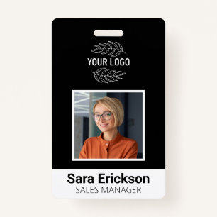 Modern ID Card Business Employee Badge