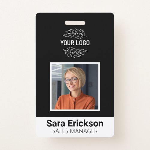 Modern ID Card Business Employee Badge