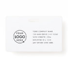 Modern ID Card | Logo Photo Business Employee