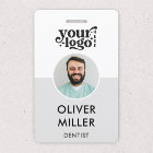 Modern ID Card Minimalist Company Employee