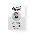Modern ID Card Minimalist Company Employee