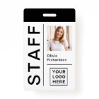 Modern ID for Company Staff with Photo and Logo |