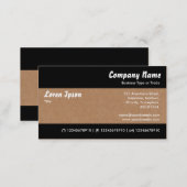 Modern II - Cardboard Box Business Card (Front/Back)