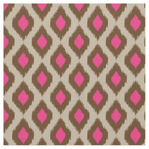 Modern ikat pattern fabric