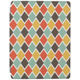 Modern ikat tribal fashion pattern iPad smart cover