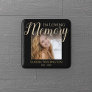 Modern In Loving Memory | Photo Memorial Button