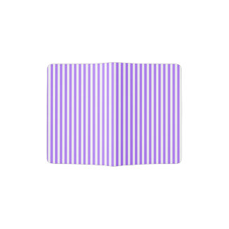 Modern indigo stripes pattern passport holder