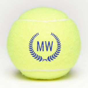 Modern Initials Tennis Balls