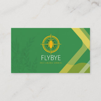 Modern Insect Pest Control Business Card