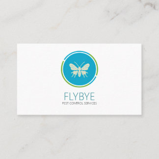 Modern Insect Pest Control Business Card