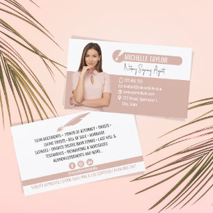 Modern Insert Photo Notary Signing Agent Loans