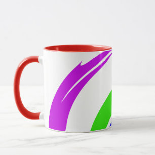 Modern Inspirational and Stylish Color Art Mug