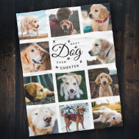 Modern Instagram BEST DOG EVER Photo Collage Pet