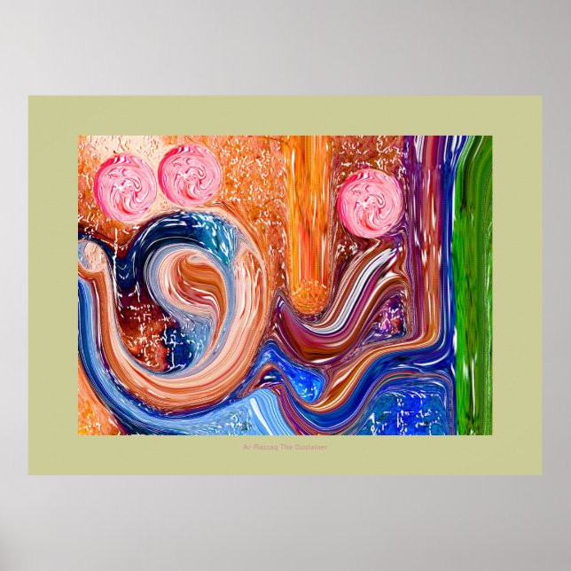 Modern Interior Paintings Poster (Front)