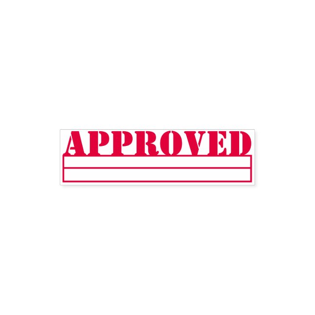 Modern Invoice Office Approved Self-inking Stamp