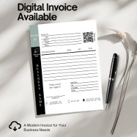 Modern Invoice Sales Receipt Small Business