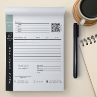 Modern Invoice Sales Receipt Small Business