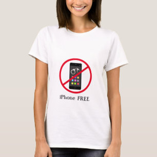 Modern iPhone Free Message T-Shirt