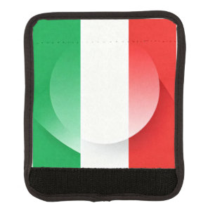 Modern Italian Flag Luggage Handle Wrap