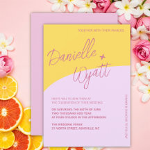 Modern Italian Summer Wedding