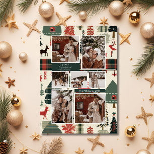 Modern Japan Christmas Nordic Photos Holiday Card