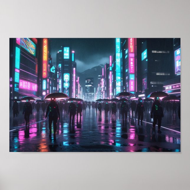 Modern Japanese Future Poster (Front)