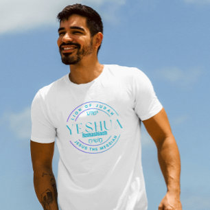 Modern Jesus Monogram typography T-Shirt