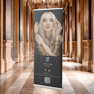Modern Jewelry Business Promotional Advertising  Retractable Banner