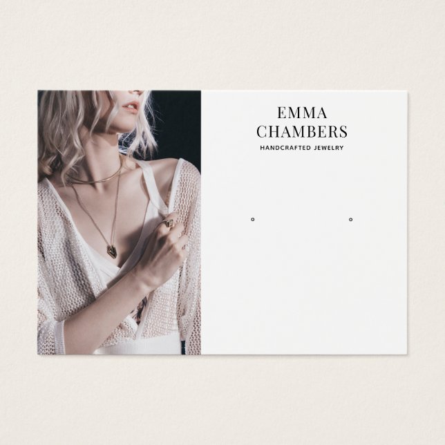 Modern Jewelry Designer Photo (Front)