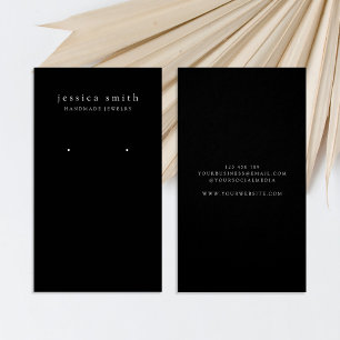 Modern Jewelry Earring Display Card