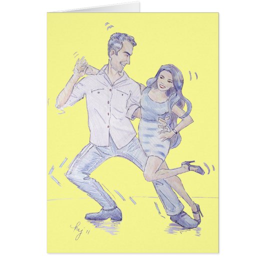 Modern Jive Ceroc Dancers (Front)