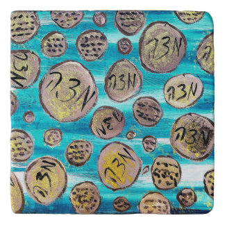 Modern Joyful Matzah Trivet