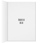Modern julhälsningskort cards (Inside (Right))